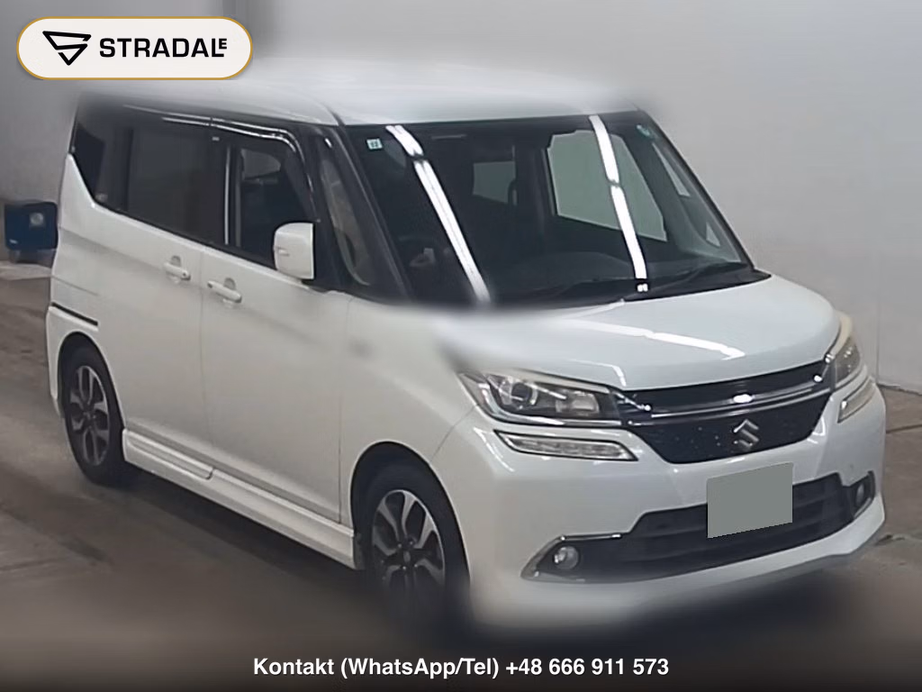 SUZUKI SOLIO BANDIT 4WD HYBRID MV 2015, aukcja z Japonii, zdjęcie 1