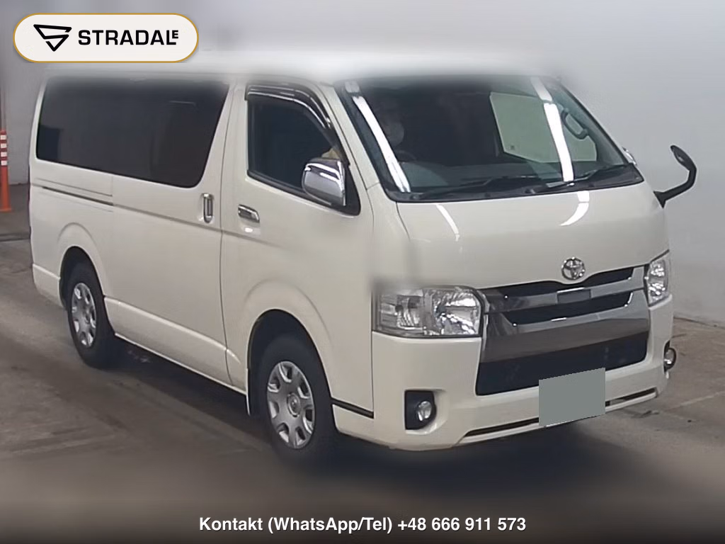 TOYOTA HIACE VAN 5D 4WD LONG SUPER GL 2019, aukcja z Japonii, zdjęcie 1