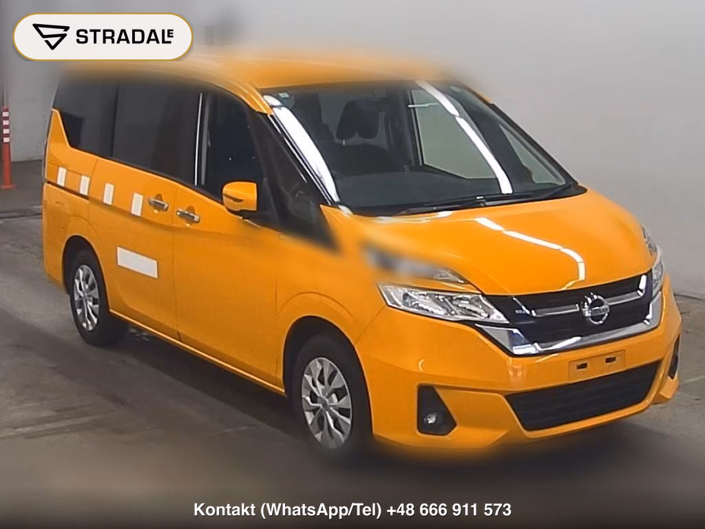 NISSAN SERENA 5D 4WD B 2017, aukcja z Japonii, zdjęcie 1