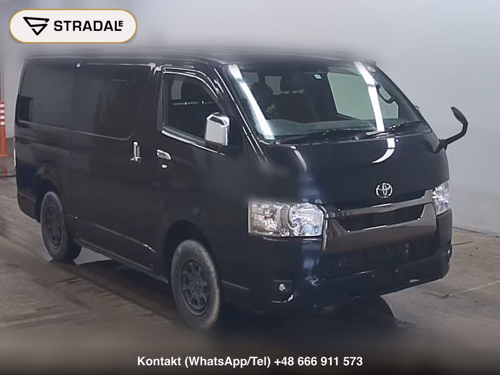 TOYOTA HIACE VAN 5D 4WD LONG SUPER GL DARK PRIME2 2022, aukcja z Japonii, zdjęcie 1
