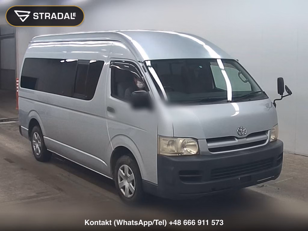 TOYOTA HIACE VAN 4D S LONG DX 2006, aukcja z Japonii, zdjęcie 1