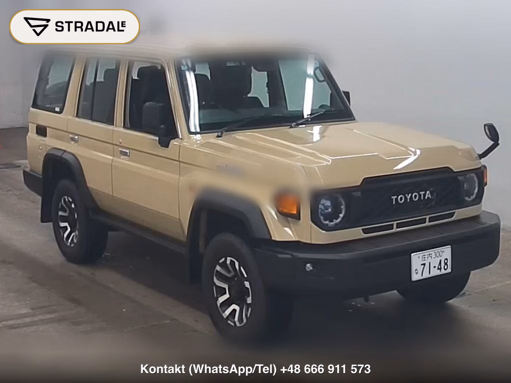 TOYOTA LAND CRUISER 70 5D 4WD AX 2025, aukcja z Japonii, zdjęcie 1