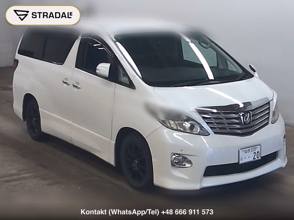 TOYOTA ALPHARD 240S 2009, aukcja z Japonii, zdjęcie 1