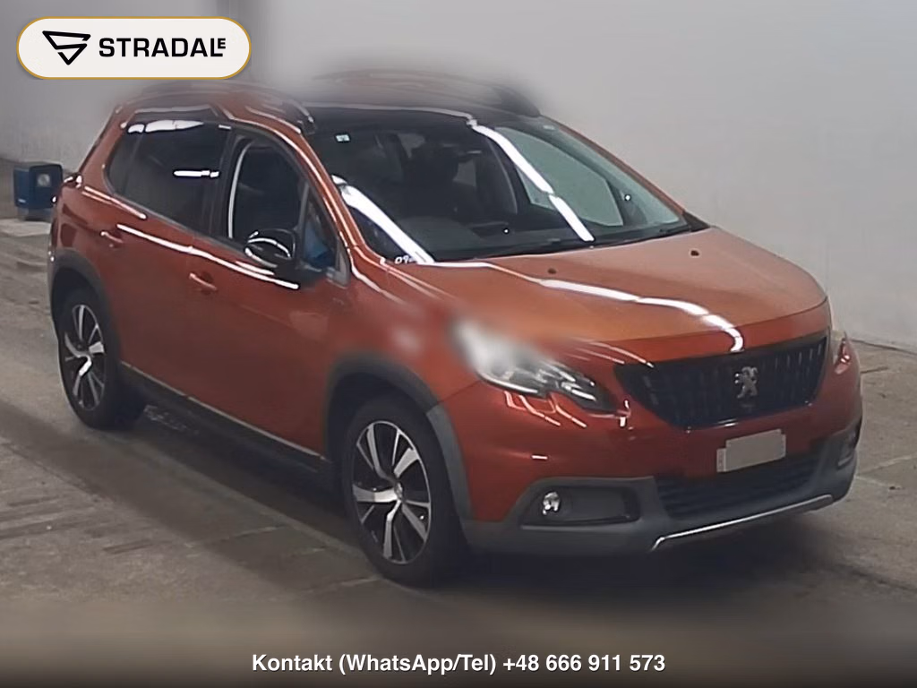 PEUGEOT 2008 GT LINE 2017, aukcja z Japonii, zdjęcie 1