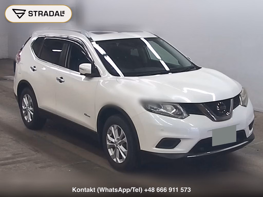NISSAN X-TRAIL 4WD 20X HYBRID EMERGENCY BRAKE PACKAGE 2016, aukcja z Japonii, zdjęcie 1