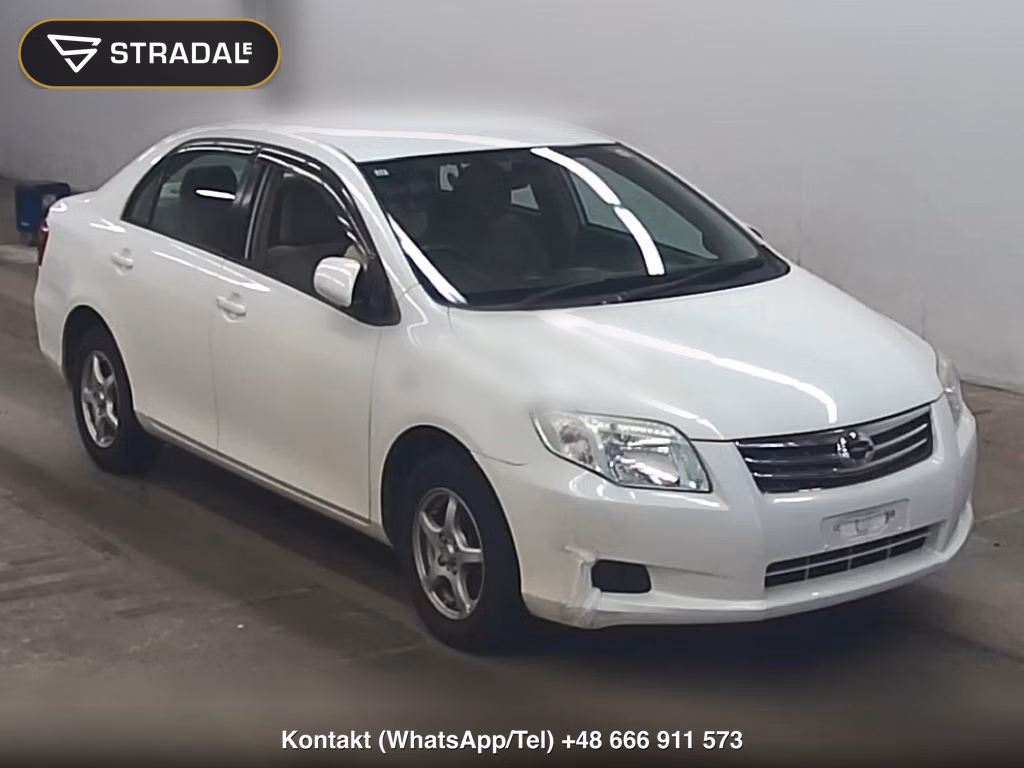 TOYOTA COROLLA AXIO X 2009, aukcja z Japonii, zdjęcie 1