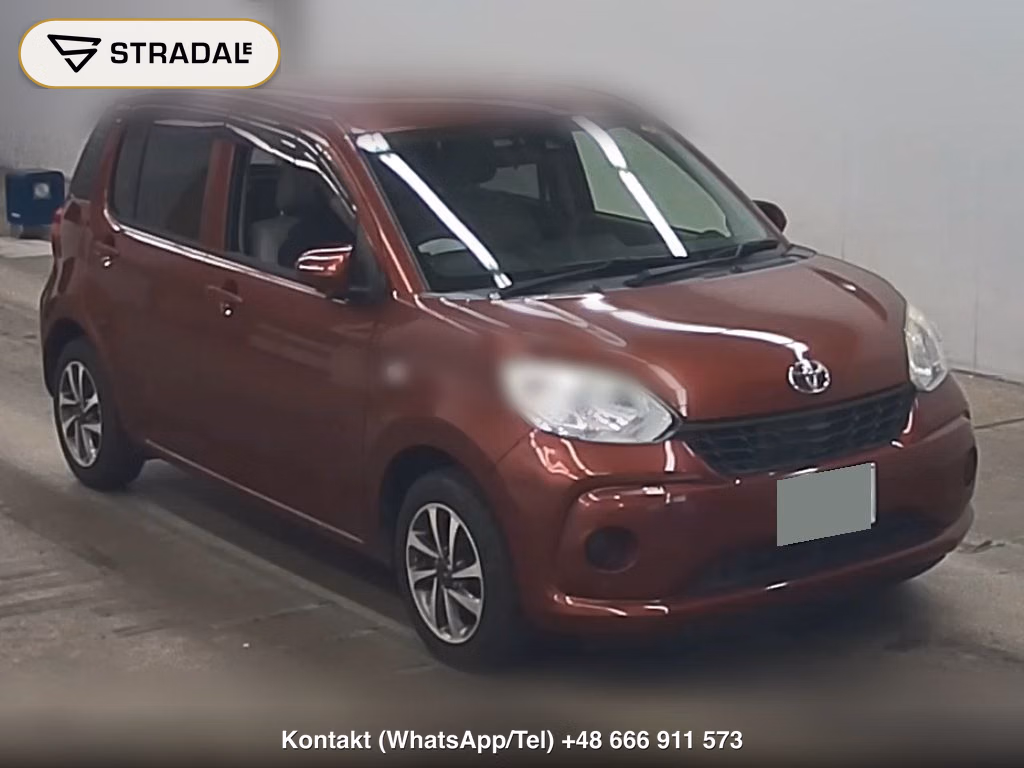 TOYOTA PASSO X L PACKAGE S 2017, aukcja z Japonii, zdjęcie 1