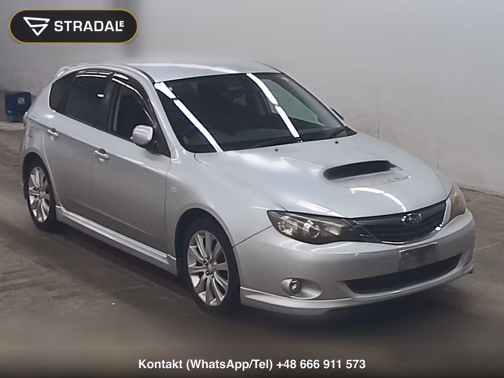 SUBARU IMPREZA 5D 4WD S-GT SPORT PACKAGE 2008, aukcja z Japonii, zdjęcie 1