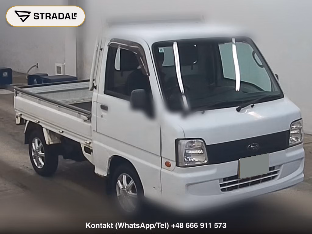 SUBARU SAMBAR TRUCK 4WD TB 2008, aukcja z Japonii, zdjęcie 1