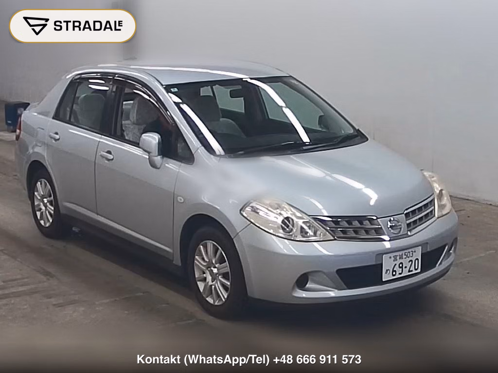 NISSAN TIIDA LATIO 15M 2008, aukcja z Japonii, zdjęcie 1