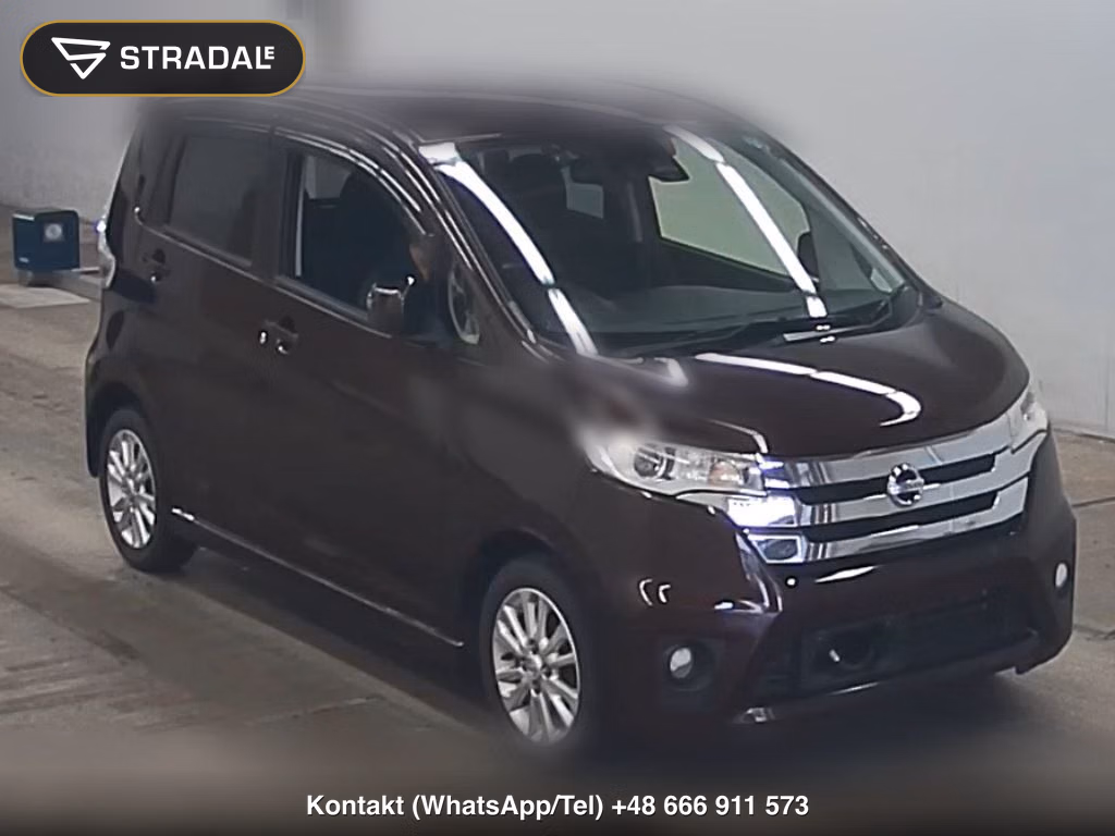 NISSAN DAYZ 4WD HIGHWAY STAR X V SELECTION + SAFETY Ⅱ 2015, aukcja z Japonii, zdjęcie 1
