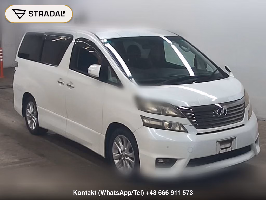 TOYOTA VELLFIRE 2.4Z PLATINUM SELECTION 2009, aukcja z Japonii, zdjęcie 1