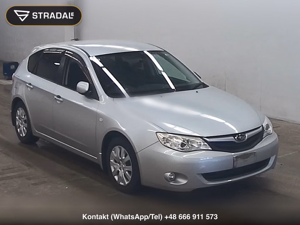 SUBARU IMPREZA 5D 2009, aukcja z Japonii, zdjęcie 1