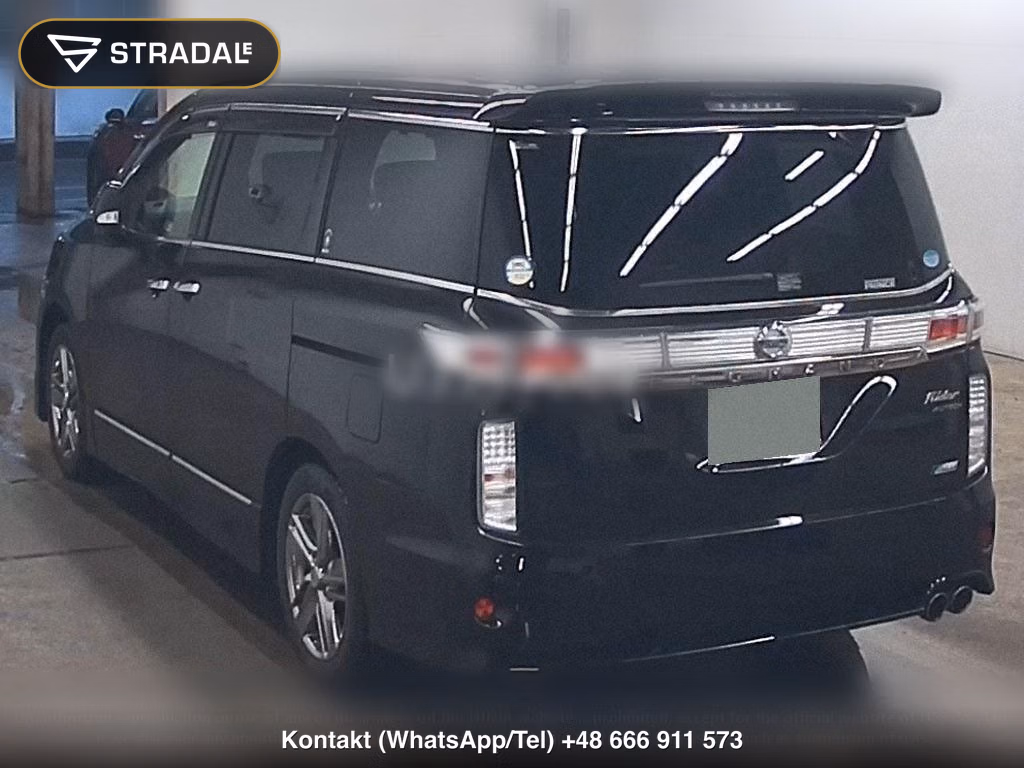 NISSAN ELGRAND 5D RIDER BLACK LINE BLACK LEATHER MANUAL SH, miniaturka 3