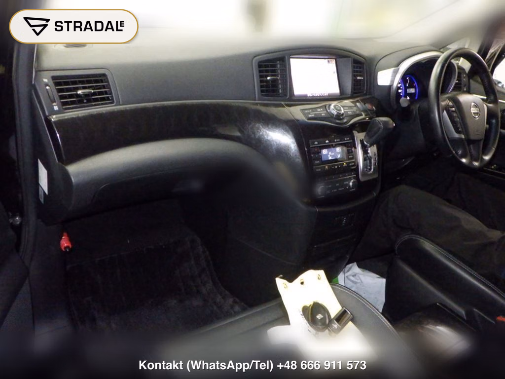 NISSAN ELGRAND 5D RIDER BLACK LINE BLACK LEATHER MANUAL SH, miniaturka 4