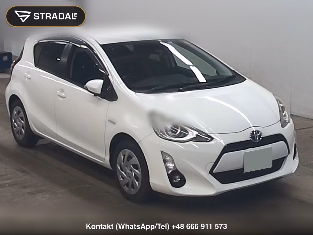 TOYOTA AQUA G BLACK SOFT LEATHER SELECTION 2016, aukcja z Japonii, zdjęcie 1
