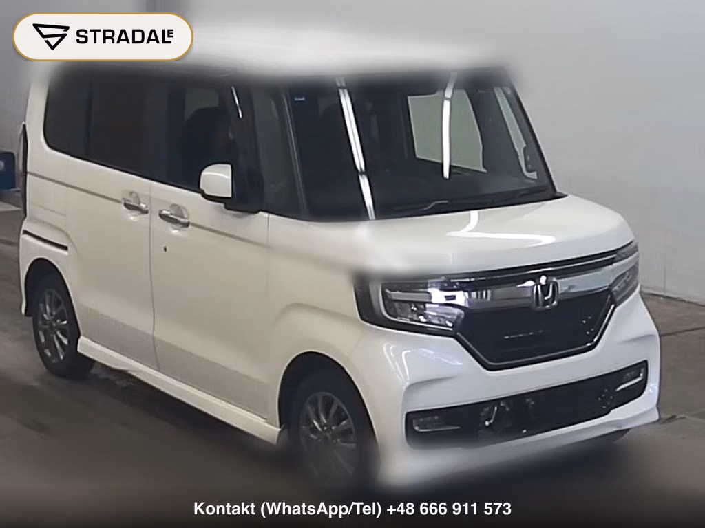 HONDA N-BOX CUSTOM 4WD G・EX HONDA SENSING 2017, aukcja z Japonii, zdjęcie 1