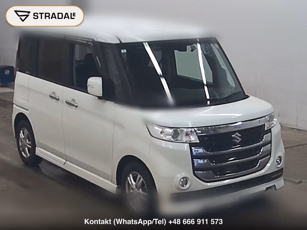 SUZUKI SPACIA CUSTOM Z TURBO 2017, aukcja z Japonii, zdjęcie 1