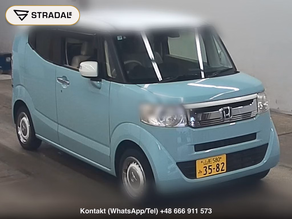 HONDA N-BOX SLASH 4WD G･L INTERIOR COLOR PACKAGE 2017, aukcja z Japonii, zdjęcie 1