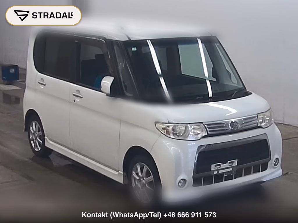 DAIHATSU TANTO 4WD CUSTOM RS 2011, aukcja z Japonii, zdjęcie 1