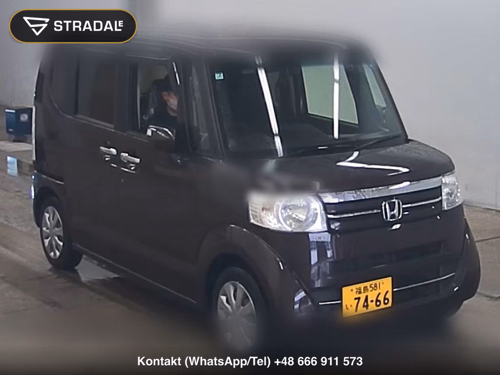 HONDA N-BOX G SS PACKAGE 2017, aukcja z Japonii, zdjęcie 1