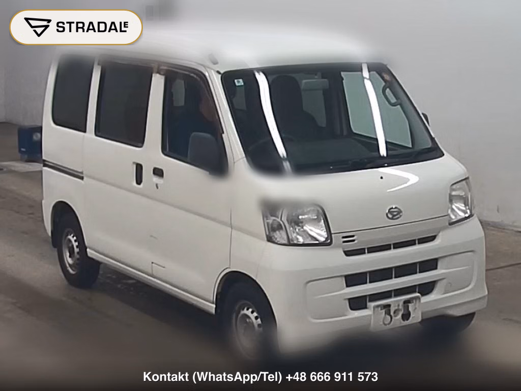 DAIHATSU HIJET CARGO 5D 4WD DELUXE 2017, aukcja z Japonii, zdjęcie 1