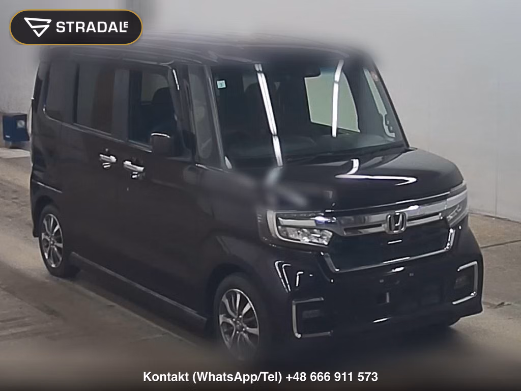 HONDA N-BOX CUSTOM L 2021, aukcja z Japonii, zdjęcie 1