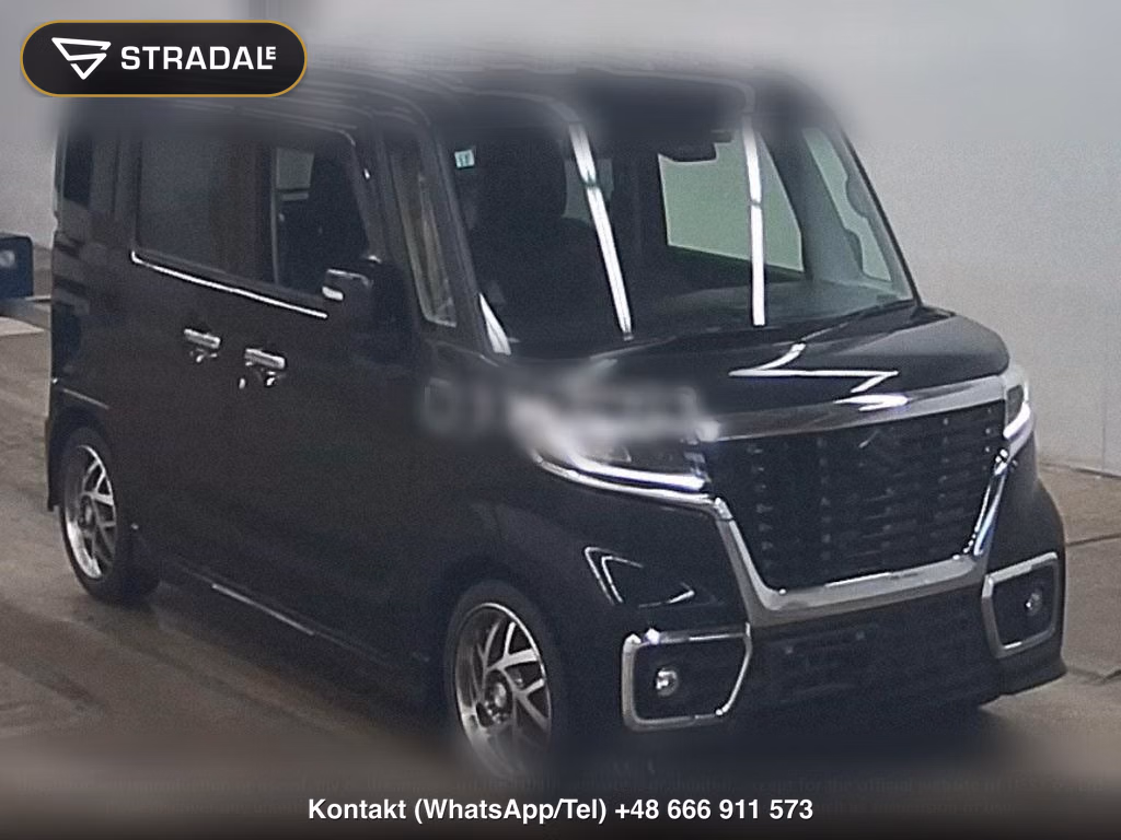 SUZUKI SPACIA CUSTOM 4WD HYBRID XS TURBO 2019, aukcja z Japonii, zdjęcie 1