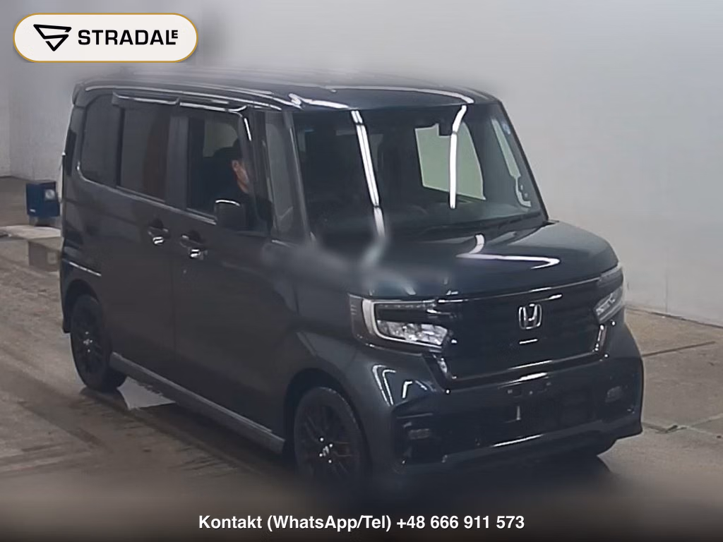 HONDA N-BOX CUSTOM 4WD L･TURBO STYLE PLUS BLACK 2023, aukcja z Japonii, zdjęcie 1