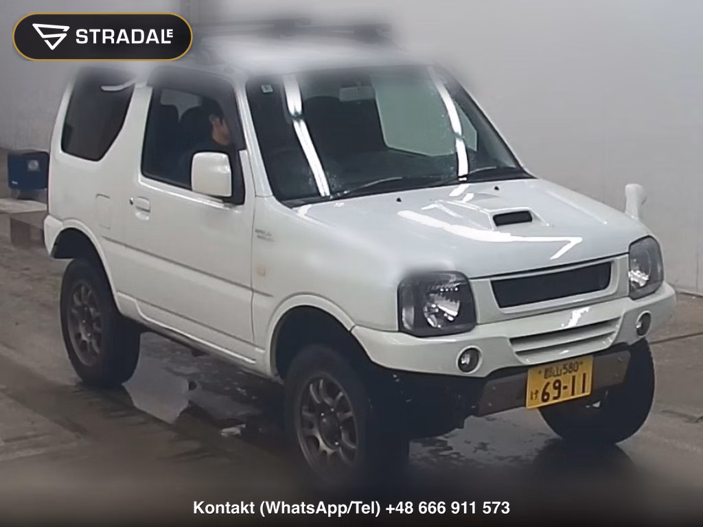 SUZUKI JIMNY 3D 4WD WILD WIND 2008, aukcja z Japonii, zdjęcie 1
