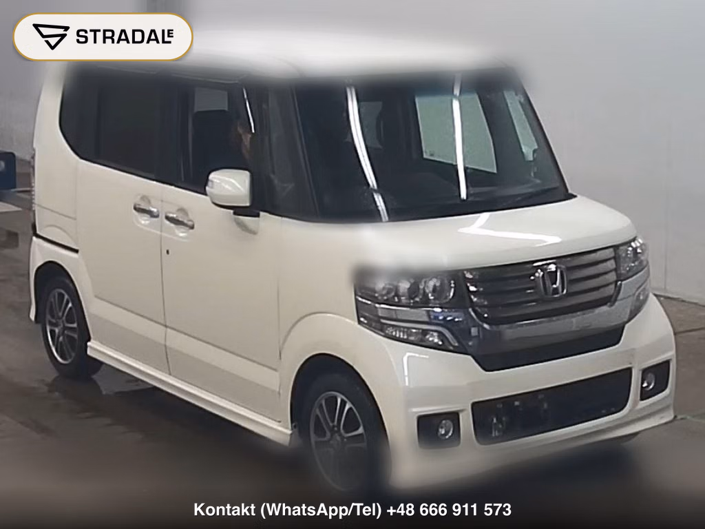 HONDA N-BOX CUSTOM G SS PACKAGE 2013, aukcja z Japonii, zdjęcie 1