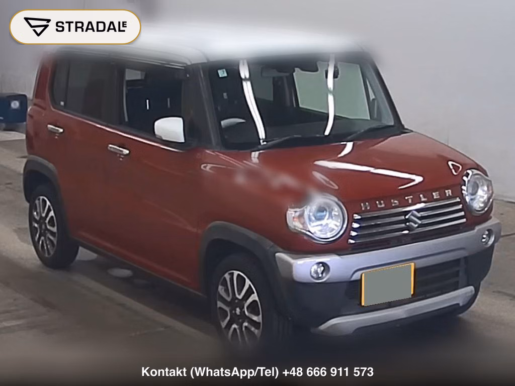 SUZUKI HUSTLER 4WD J STYLE Ⅱ 2017, aukcja z Japonii, zdjęcie 1