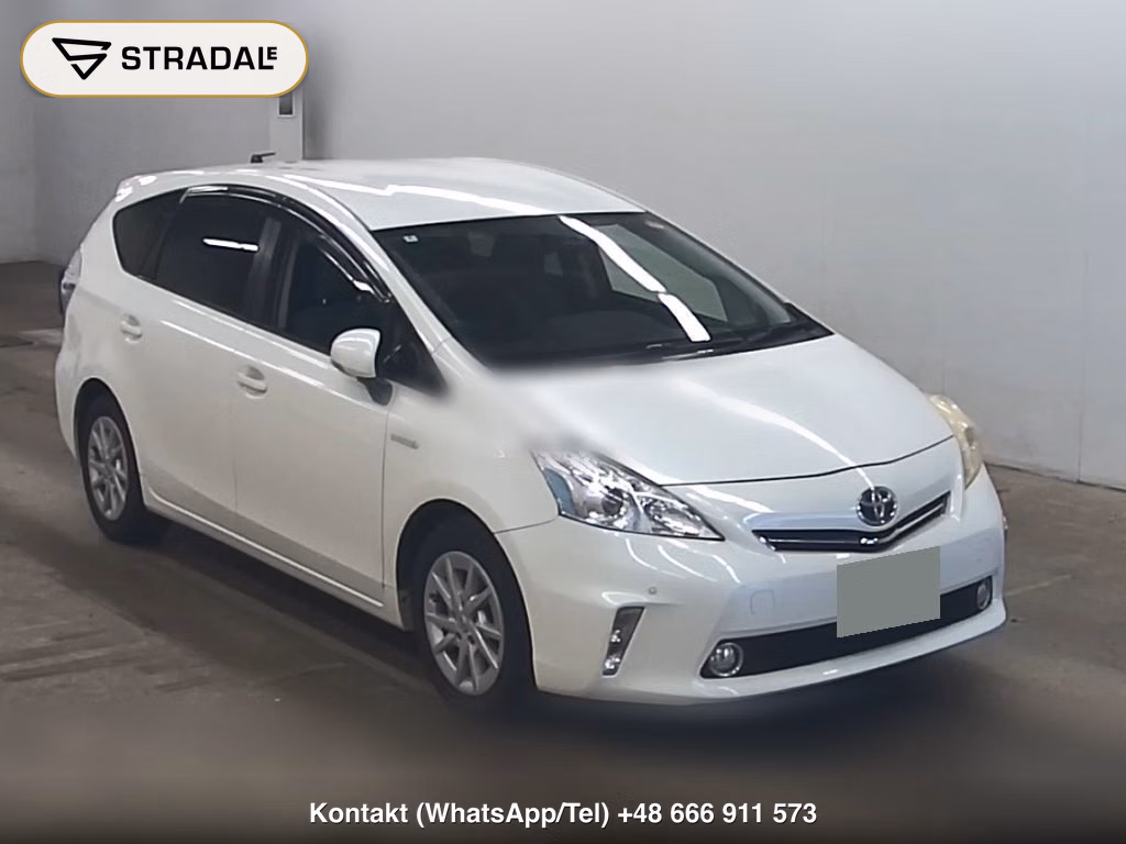 TOYOTA PRIUS ALPHA S 2012, aukcja z Japonii, zdjęcie 1