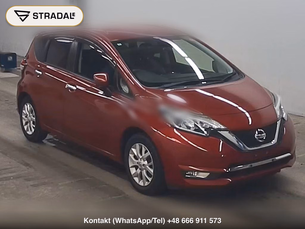 NISSAN NOTE MEDALIST 2016, aukcja z Japonii, zdjęcie 1