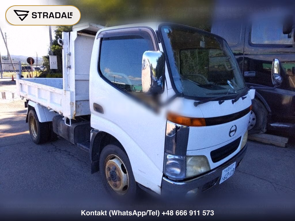 HINO DUTRO 2D 4WD SHORT HIGH DECK STRENGTHEN DUMP, miniaturka 2
