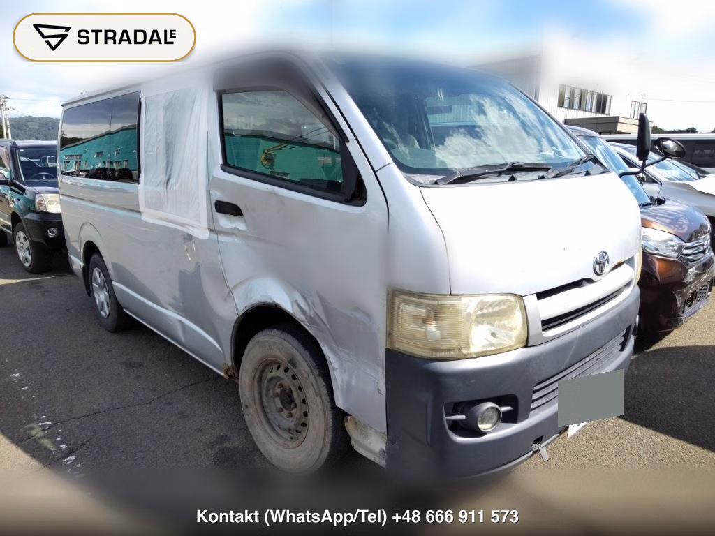 TOYOTA HIACE VAN 4D 4WD DX 2006, aukcja z Japonii, zdjęcie 1