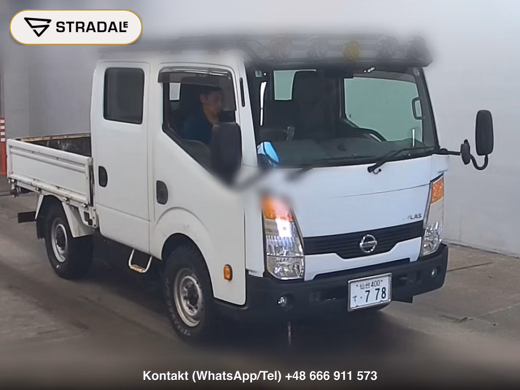 NISSAN ATLAS TRUCK 4WD W CAB FULL SUPERLOW 2013, aukcja z Japonii, zdjęcie 1