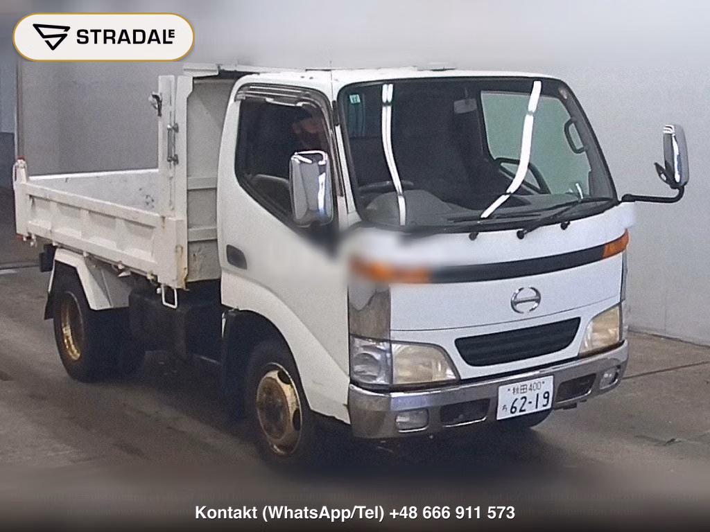 HINO DUTRO 2D 4WD SHORT HIGH DECK STRENGTHEN DUMP, miniaturka 2