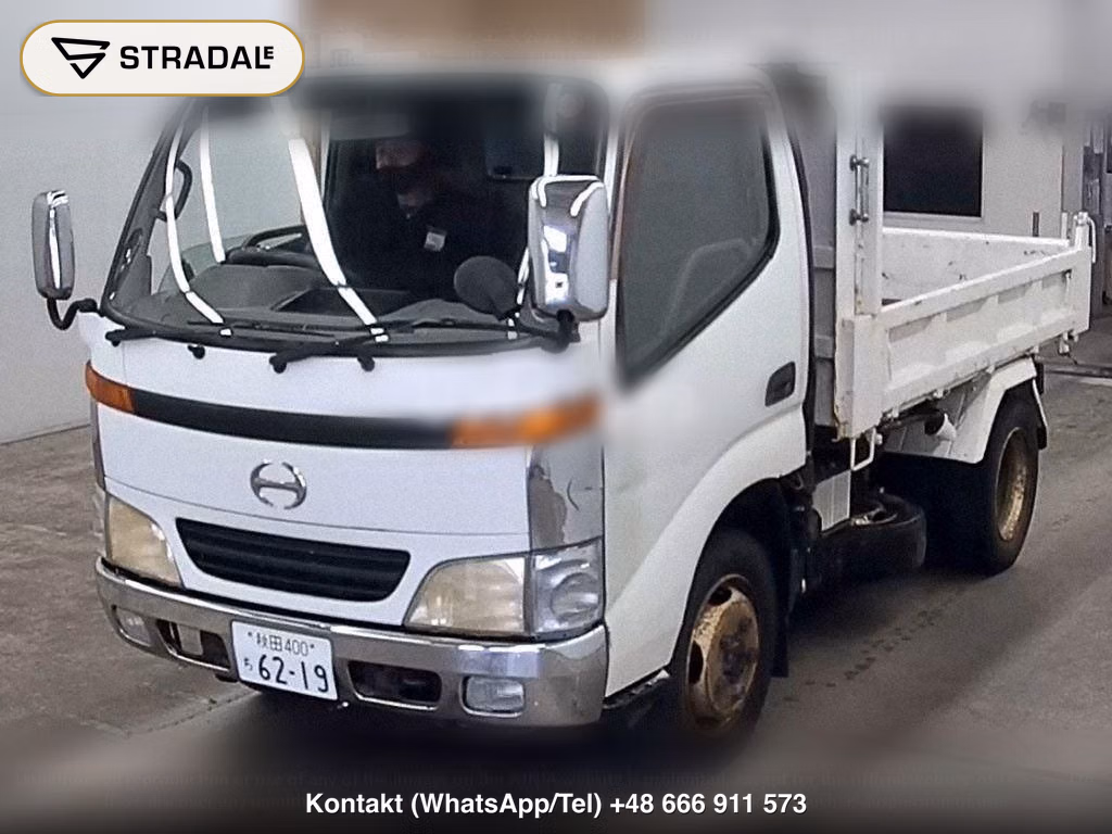 HINO DUTRO 2D 4WD SHORT HIGH DECK STRENGTHEN DUMP, miniaturka 5