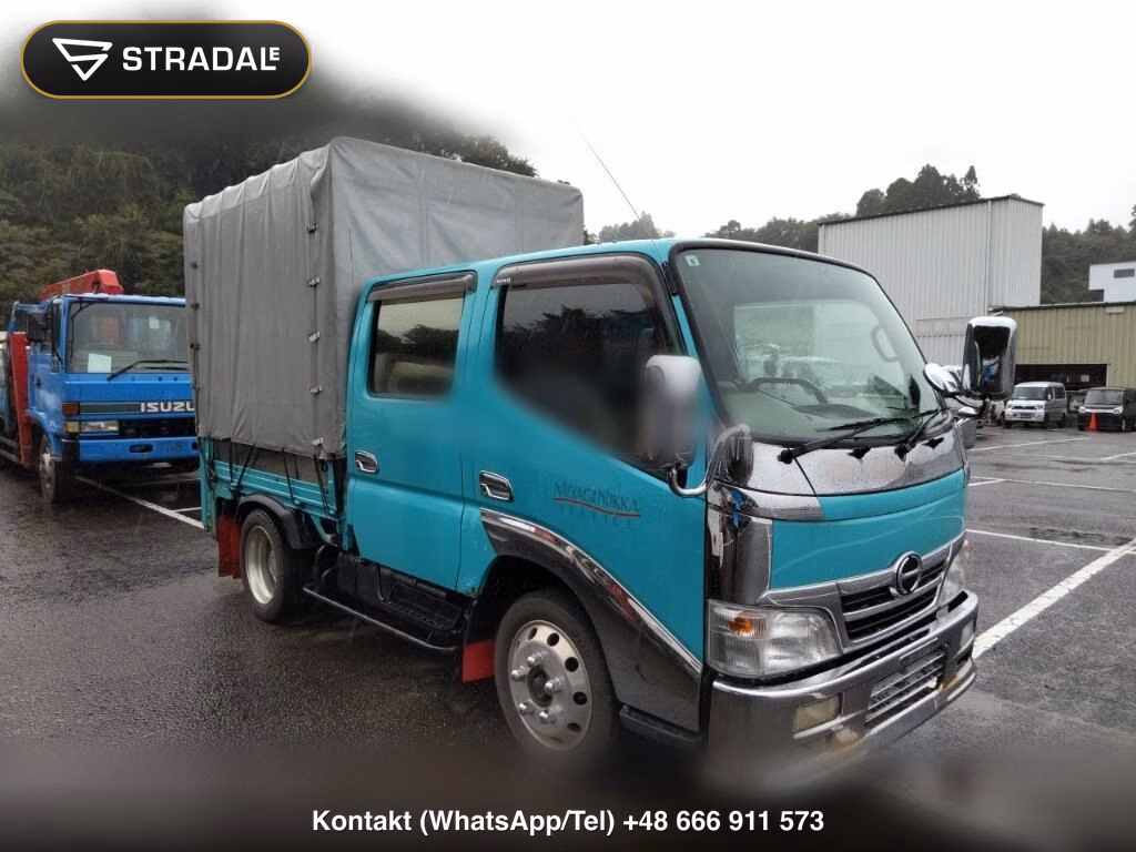HINO DUTRO 4D W CAB 2008, aukcja z Japonii, zdjęcie 1