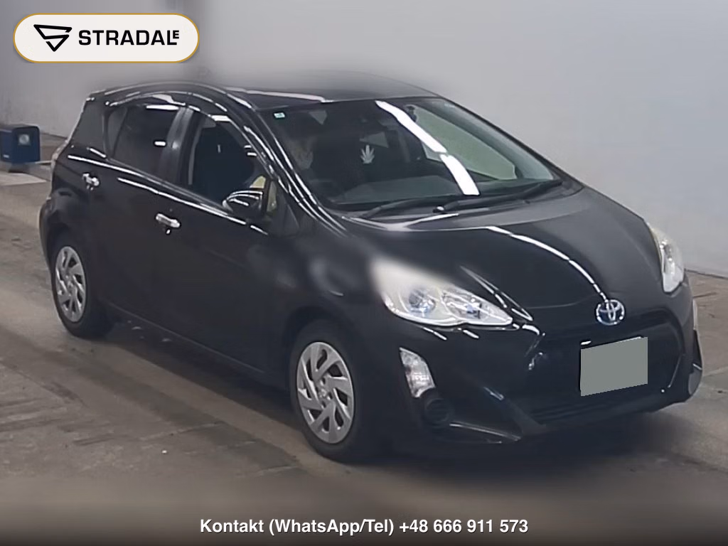 TOYOTA AQUA S STYLE BLACK 2017, aukcja z Japonii, zdjęcie 1