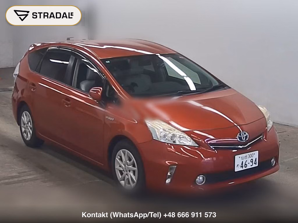 TOYOTA PRIUS ALPHA G 2014, aukcja z Japonii, zdjęcie 1