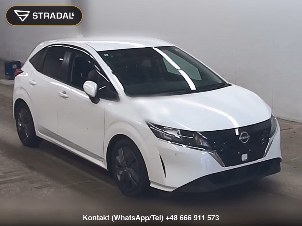 NISSAN NOTE X 2021, aukcja z Japonii, zdjęcie 1