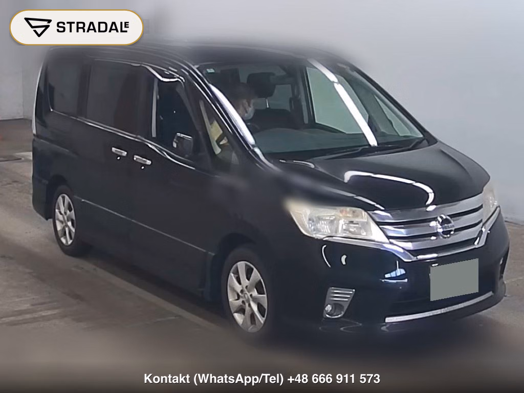 NISSAN SERENA 5D HIGHWAY STAR 2012, aukcja z Japonii, zdjęcie 1