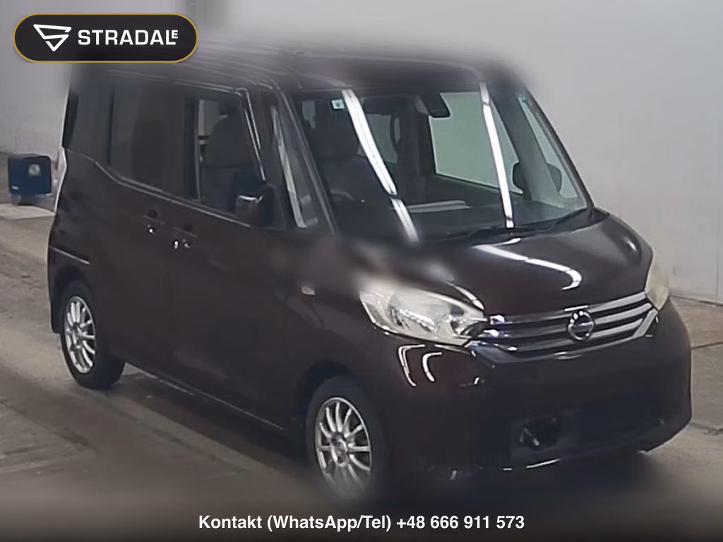 NISSAN DAYZ ROOX 4WD X 2015, aukcja z Japonii, zdjęcie 1