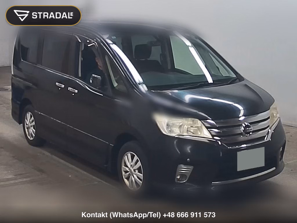 NISSAN SERENA 5D 4WD HIGHWAY STAR V SELECTION 2012, aukcja z Japonii, zdjęcie 1