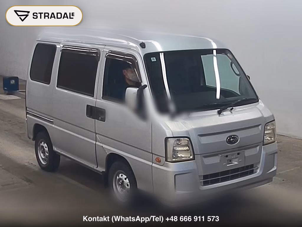 SUBARU SAMBAR VAN 5D 4WD DIAS 2009, aukcja z Japonii, zdjęcie 1