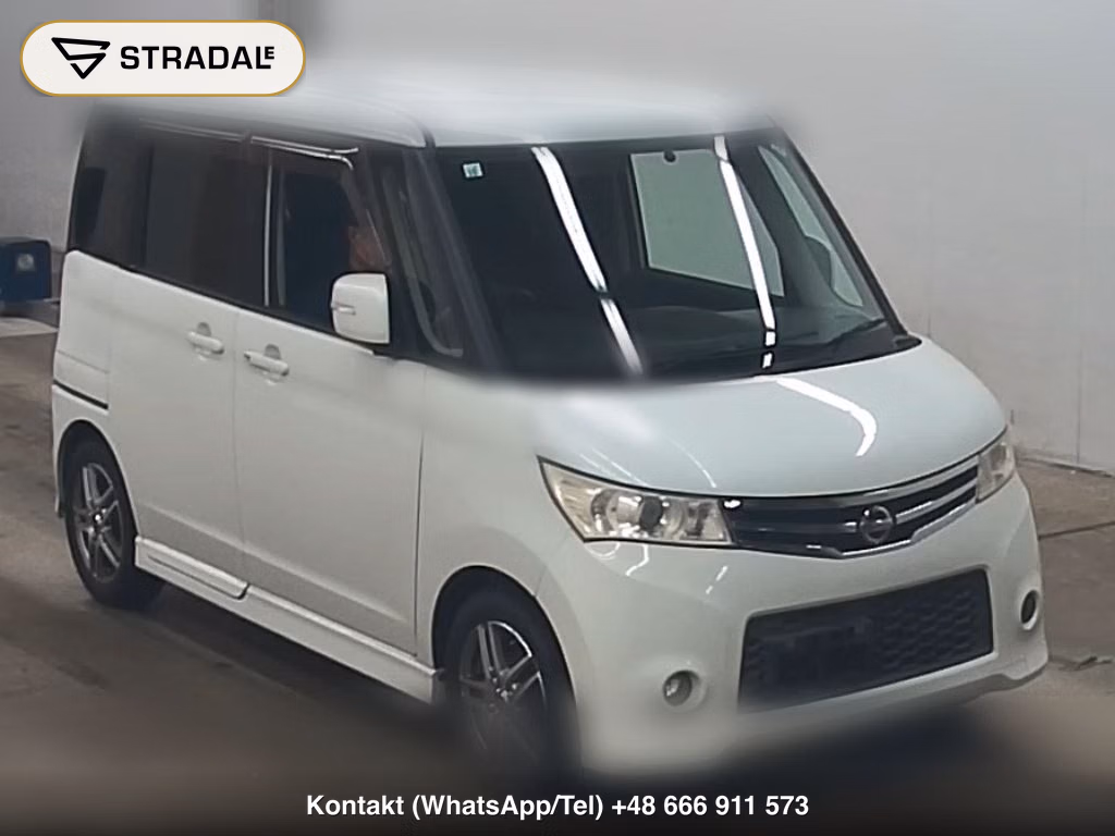 NISSAN ROOX HIGHWAY STAR TURBO 2010, aukcja z Japonii, zdjęcie 1
