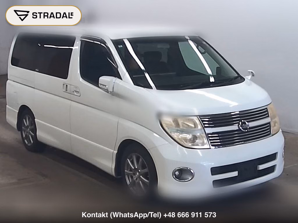 NISSAN ELGRAND 5D 4WD HIGHWAY STAR 2008, aukcja z Japonii, zdjęcie 1