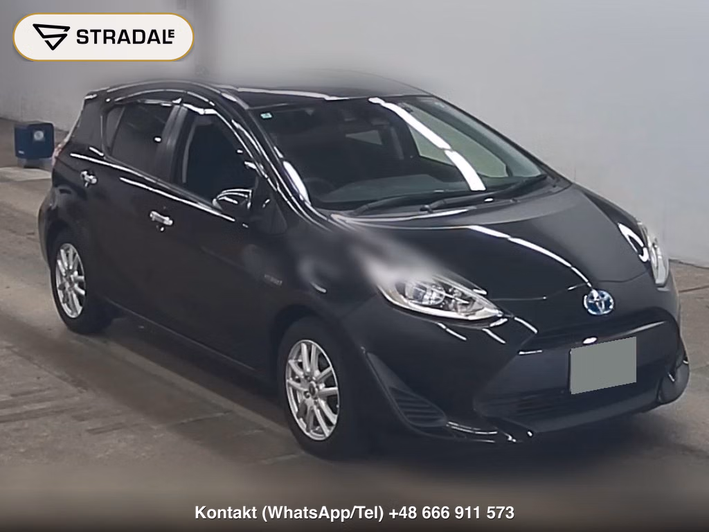 TOYOTA AQUA S STYLE BLACK 2019, aukcja z Japonii, zdjęcie 1